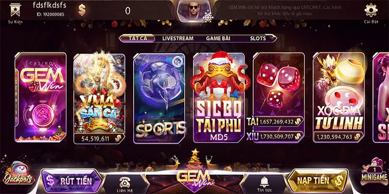 Casino Gemwin mang đến thế giới giải trí hấp dẫn